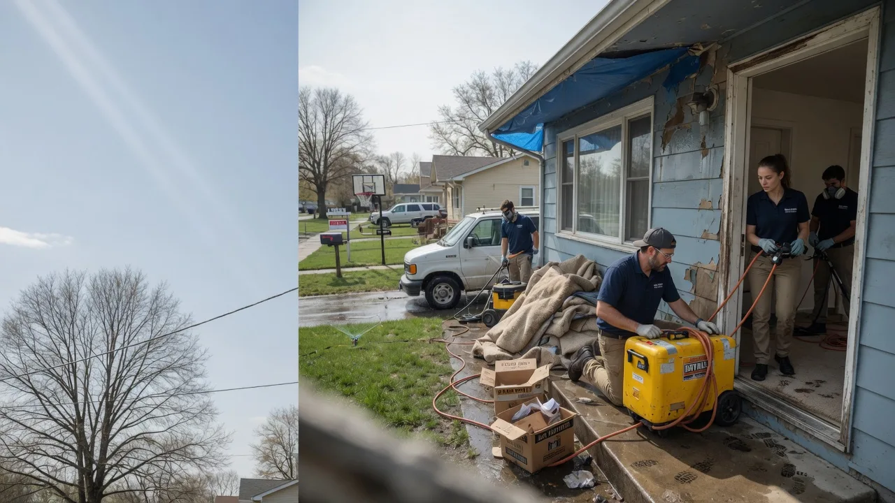Basement Flood Cleanup in Griffith, IN near me